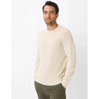 Brax Rundhalspullover Beige 4XL