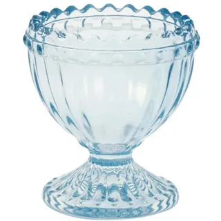 GREENGATE Eierbecher Glas Blau/Türkis