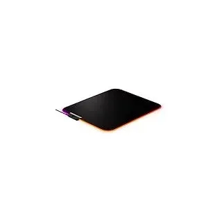 SteelSeries QcK Prism Cloth M - Gaming Mauspad – 2 Zonen RGB-Beleuchtung – Mittelgroße (320mm x 270mm x 6mm)
