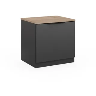Vicco Nachtschrank Betti 50 x 50 x 50 cm Braun