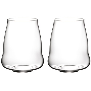 Riedel - SL Stemless Wings Pinot Noir Weinglas 620 ml, transparent (2er-Set)