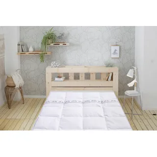 OTTO home Daunenbettdecke OTTO HOME "Sorsele, Bettdecke 135x200 cm, 155x220 cm", weiß, B:155cm L:220cm, Bezug: 100% Baumwolle. Füllung: 60% Entendaune, 40% Entenfeder, Bettdecken, Bettdecken, Sommer, Winter, 4 Jahreszeiten, Decke, Made in Germany