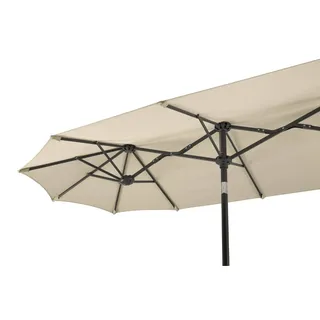 Schneider Schirme Balkonschirm Salerno 300 x 150 cm Polyester Beige Natur