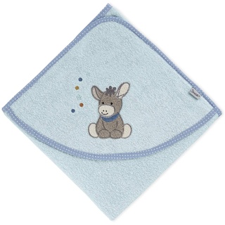 Sterntaler Baby Handtuch Kapuze - Kapuzenhandtuch EMMI - Badeponcho- 100% Baumwolle, schnell trocknend - Badetuch mit Kapuze