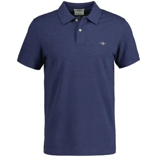 GANT SLIM SHIELD Piqué blau 4XL