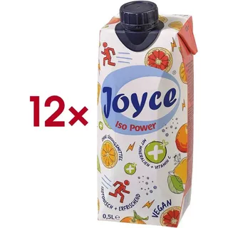 Joyce Saft Iso Power, isotonisch 0,5 Liter, 12 Stück