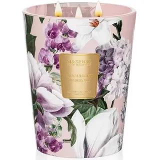Große Duftkerze Tuberose im Glas 3-Docht Sojawachs Aromatherapie 990g