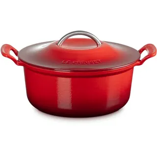 Le Creuset Bräter rund Modern Heritage 26 cm Kirschrot