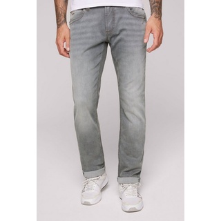CAMP DAVID Regular-fit-Jeans mit normaler Leibhöhe grau