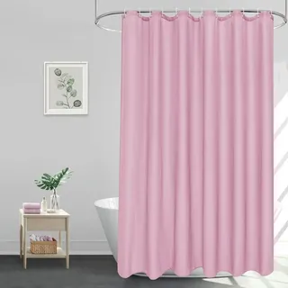 luxuskollektion Duschvorhang 180 x 180 cm rosa