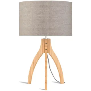 Good & Mojo Tischleuchte GOOD\u0026MOJO, Textil, Bambus, 54 cm, LED-Leuchtmittel austauschbar, Lampen & Leuchten, Innenbeleuchtung, Tischlampen, Tischlampen