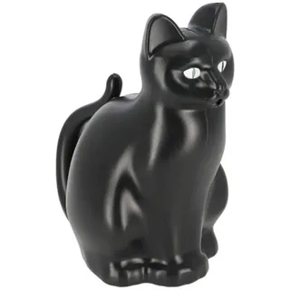 Esschert Design Gießkanne Katze L 3 Liter Schwarz