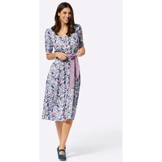 Sieh an! Etuikleid Trachtenkleid blau|rosa 38