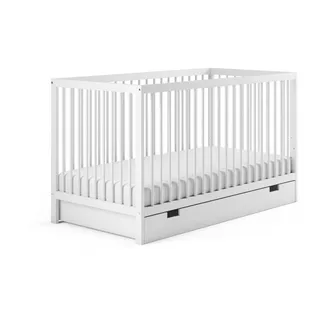 Kids Collective Gitterbett Weiß 60 x 120 cm
