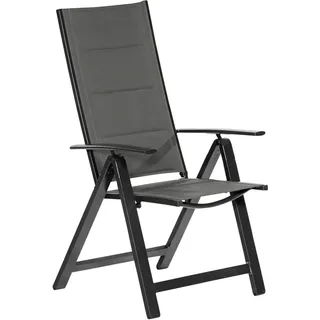 Merxx Florenz Klappsessel 63 x 73 x 118 cm graphit/grau
