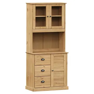 vidaXL Highboard 78 x 175 x 40 cm Braun
