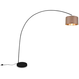 meineWunschleuchte Bogenleuchte 210cm Schwarz