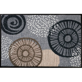 Fußmatte Fußmatte "Neuwied", Erwin Müller, eckig, Höhe: 7 mm, gemustert braun|grau|silberfarben 75 cm x 120 cm x 7 mm