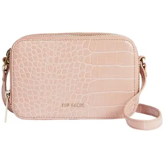 Ted Baker Umhängetasche Stina Double Zip Croc Effect Mini Camera Bag rosa