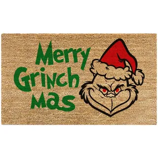 Weihnachts-fußmatte, Eingangsmatte, 40 X 60 Cm, Polyester, Rutschfest, Festliches Design, Partydekoration