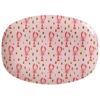 rice Tablett Melamin Tablett oval Snackteller Teller