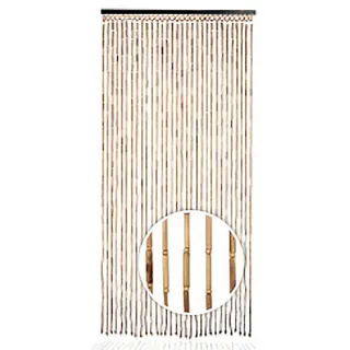 Kobolo Bamboo Ösen 90 x 200 cm Braun