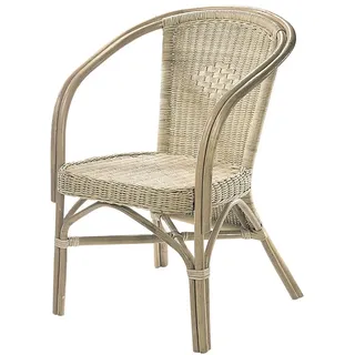 Kobolo Rattansessel VALENCIA Korbsessel 56 x 71 x 82 cm braun