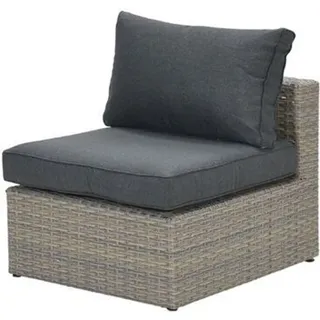Garden Impressions Menorca Mittelelement - vintage willow L-shape/r.black - Braun