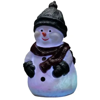 Konstsmide Weihnachtsbeleuchtung  LED Kunststoffschneemann 42,5 cm RGB