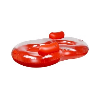 Doppel Schwimmsessel Luftmatratze Pool-Sessel 175cm Luftsessel Schwimmring 2 Per