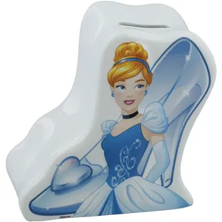 Enchanting Disney The Cinderella Money Bank, Ceramic, Multicolour, 14 x 7 x 13 cm