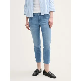 Tom Tailor Alexa Cropped Hosen - Light Stone Bright Blue Denim, / 31 - 26