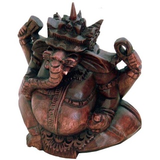 Ganesha, Holz-Skulptur Asien, Grösse:ca. 10 cm