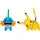 Jazwares Pokémon Battle Figuren Pack Pikachu und Hydropi 2 detaillierte Figuren