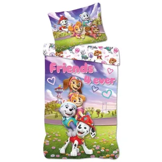 BrandMac Bettbezug Paw Patrol Friends 4 Ever Bettbezug