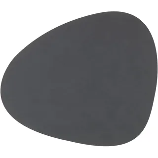 LindDNA Tischset Curve L Anthrazit, Leder, Map(Language_Tag -> de_DE), 42 cm