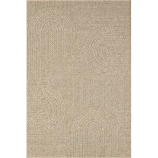 MERINOS Kenzy Outdoor-Teppich 120 x 170 cm Natur
