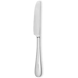 Alessi 5180/3M Nuovo Milano Tafelmesser/Zylinderblock glänzend und poliert, 6 Stück