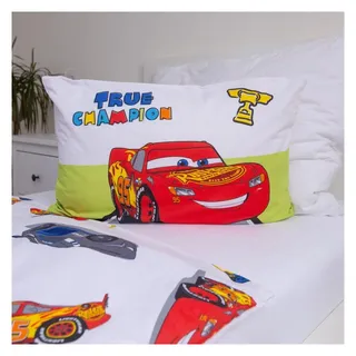 Jerry Fabrics Disney Cars Champion Kinder- und Kindergartenbet 135 x 100 cm 60 x 40 cm)