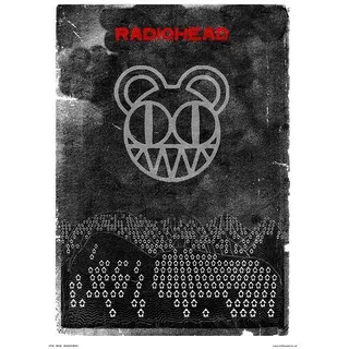 onthewall Wig 048 Pop-Art-Poster Radiohead