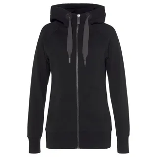 ELBSAND Kapuzensweatjacke Damen schwarz Gr.XXL (44)