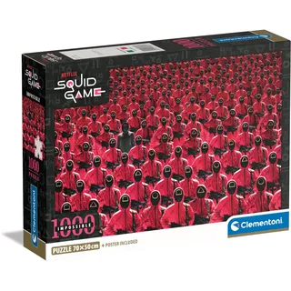 CLEMENTONI Netflix Squid Game Puzzle 1000 Teile