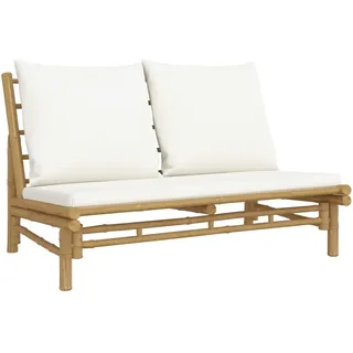 vidaXL Gartenbank 110 x 60 x 85 cm Creme