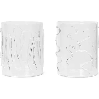 Ferm Living Doodle Gläser 350 ml 2 St.
