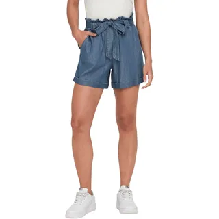 Only Damen Shorts ONLBEA SMILLA Loose Fit Blau 15255715 XS