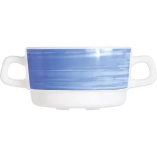 ARCOROC Brush Blue Suppenobertasse stapelbar 32cl * 6er