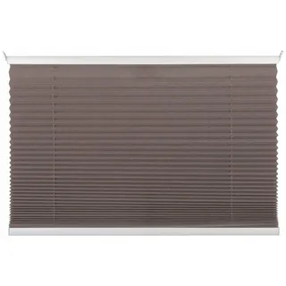 MYDECO Plissee FREE 80 x 210 cm Taupe