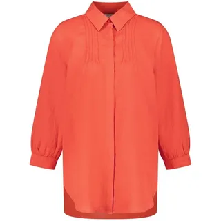 GERRY WEBER Klassische Bluse Longbluse aus Leinen