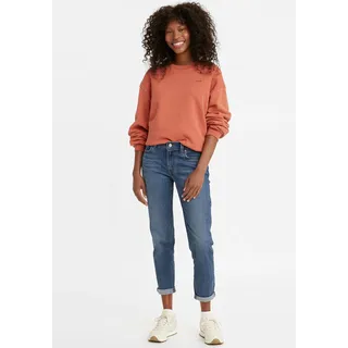 Levi's Mid Rise Boyfriend Jeans, Lapis Gem, 26W 30L
