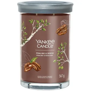 Yankee Candle Praline & Birch große Tumbler-Kerze 567 g braun